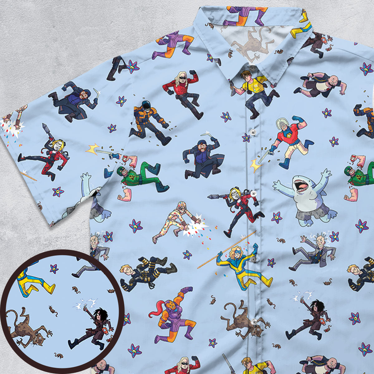 Short Sleeve Button Shirt - BBQNM5K4
