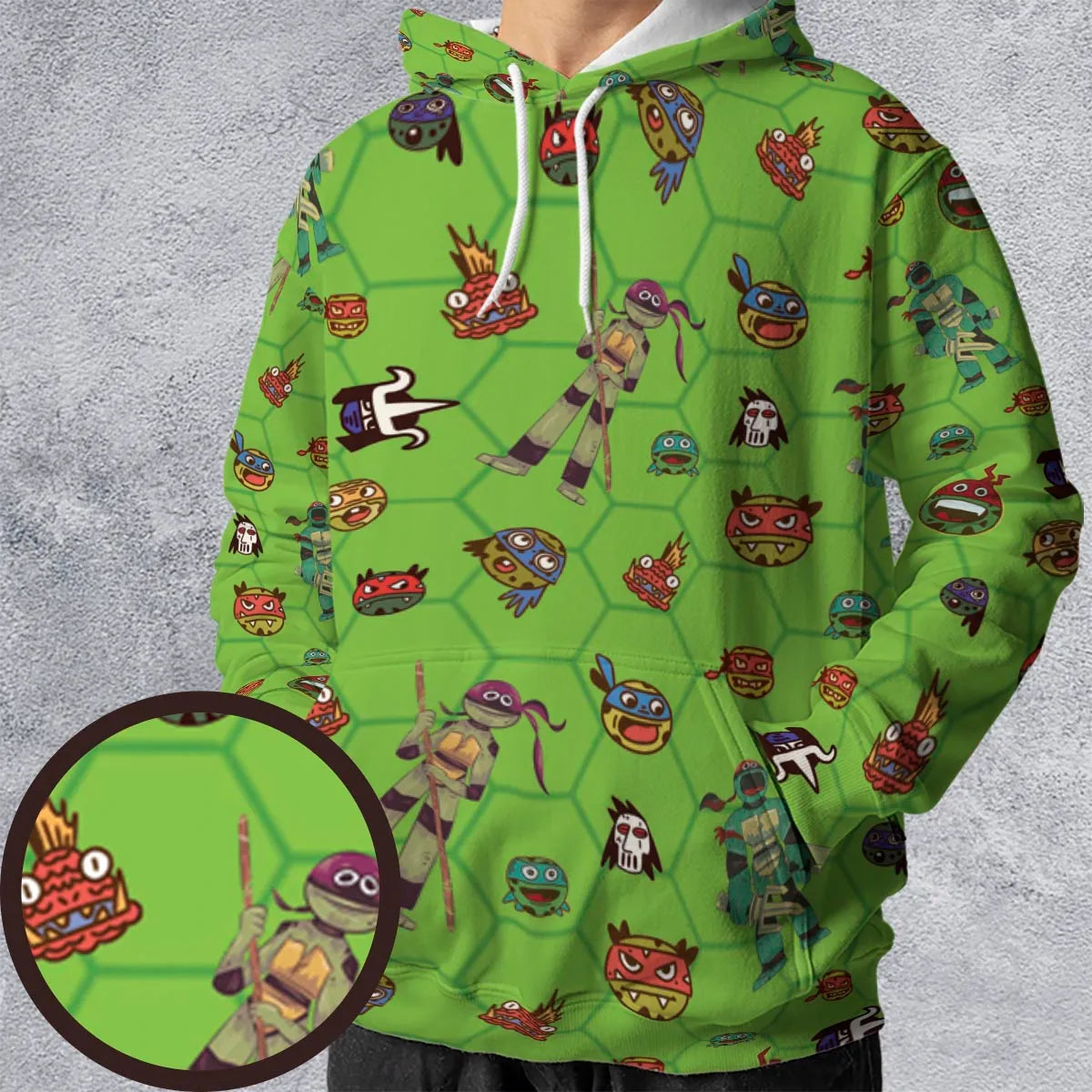 Full Print Hoodie - C649NQ65