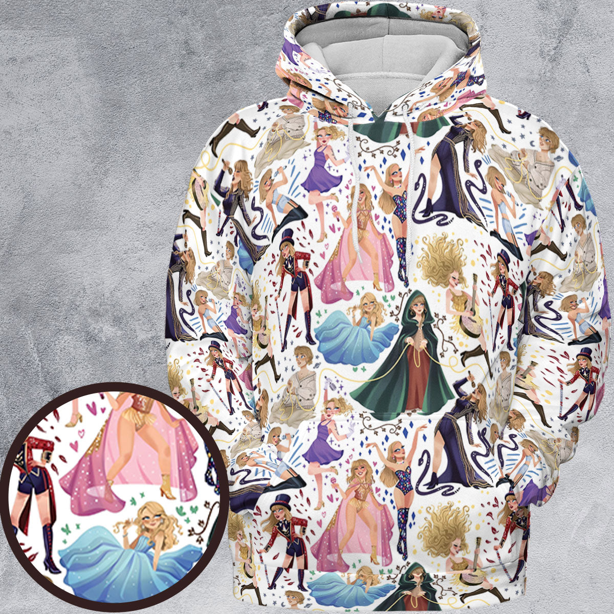 Full Print Hoodie - GECM7SWE
