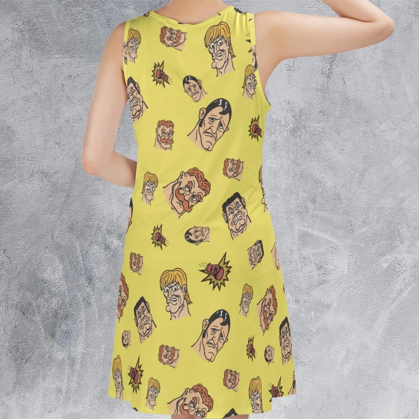 Casual Sleeveless Dress - ABD21KBB
