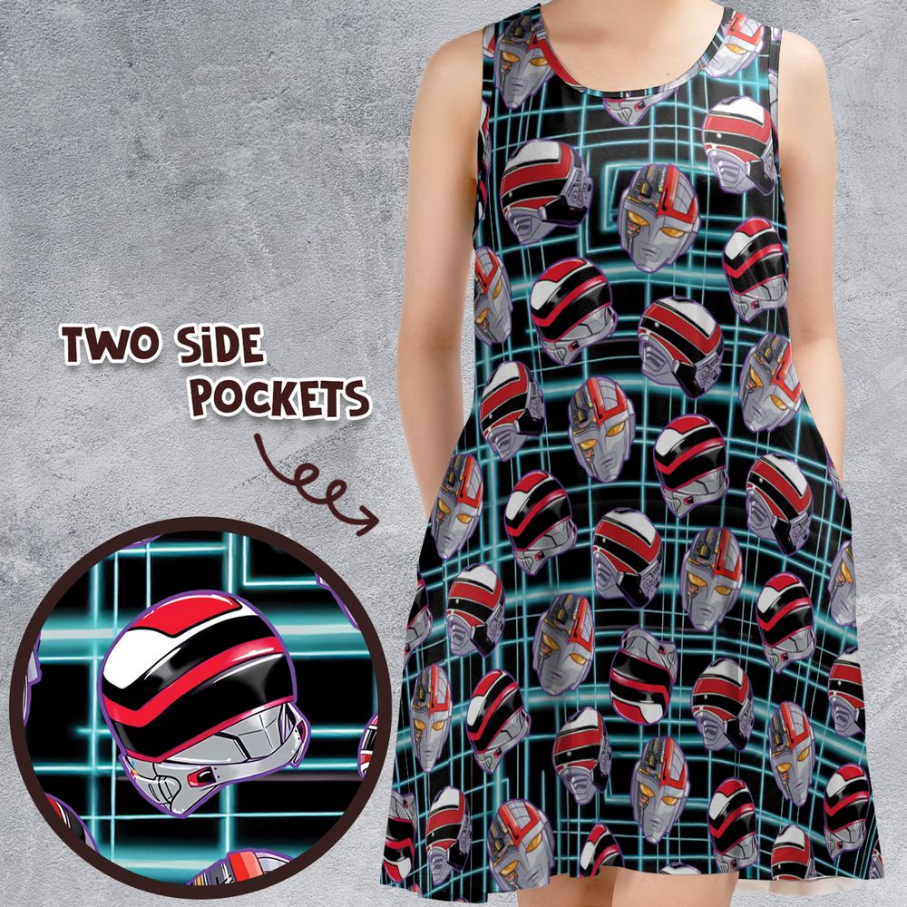 VR Sleeveless Dress -  - 1