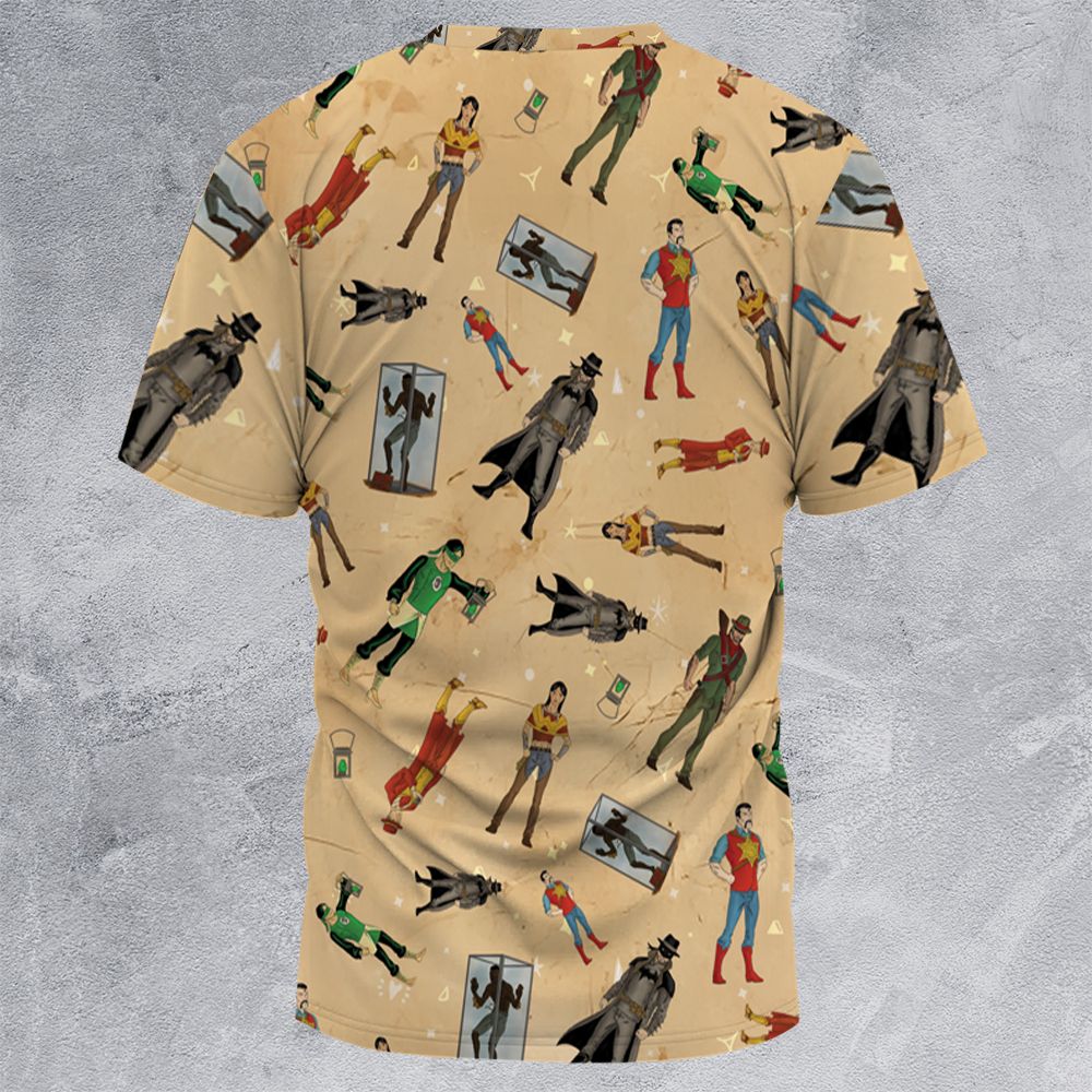 All-Over Print Unisex T-Shirt - 27RX41AU -  - 4