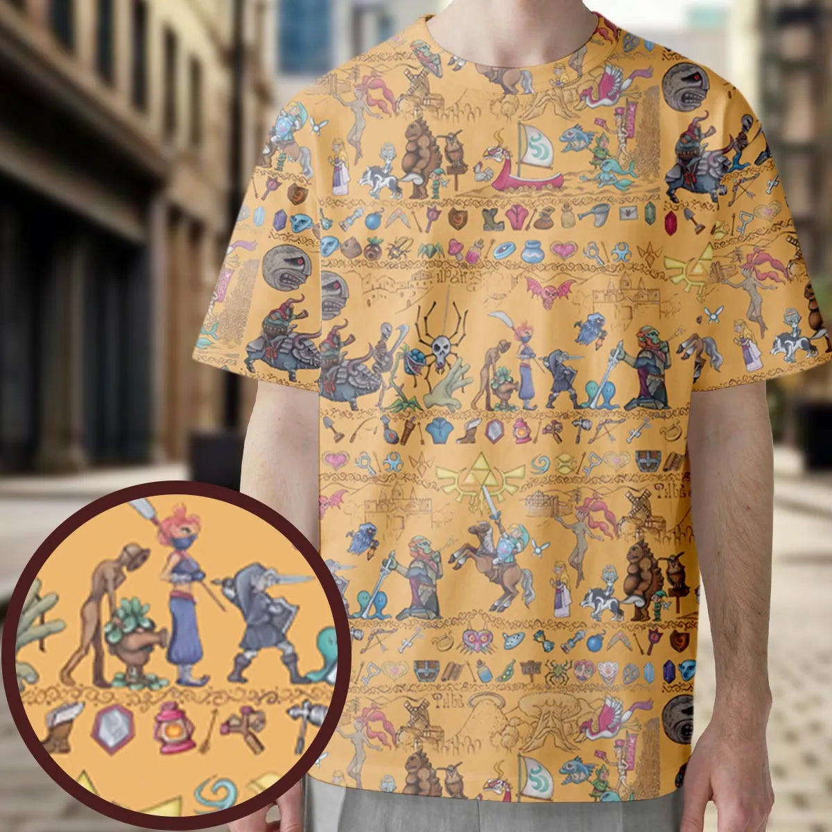 Full Print T-Shirt - R54YN213