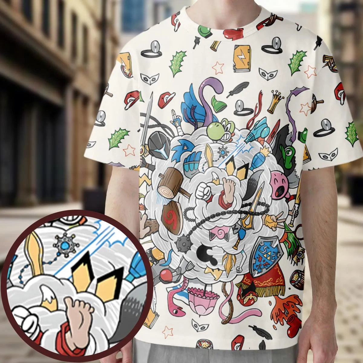 Full Print T-Shirt - ZJ5CL6ZN