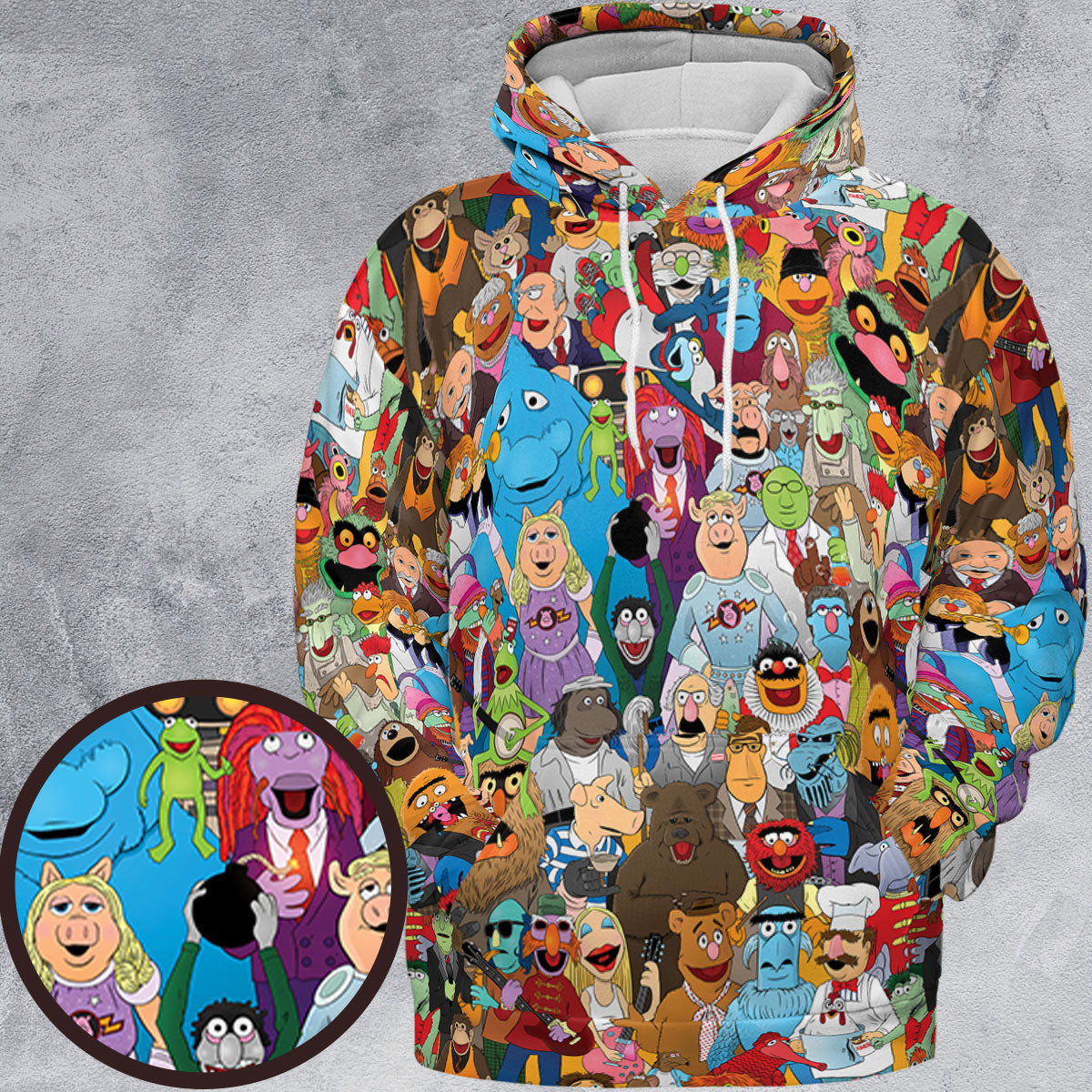Full Print Hoodie - 2TJBD6TL