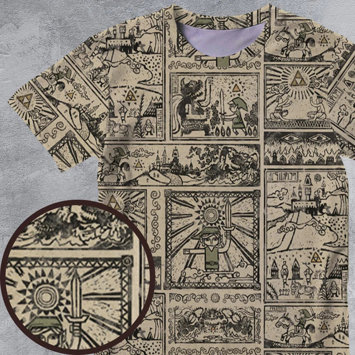 Full Print T-Shirt - YS5L3H51