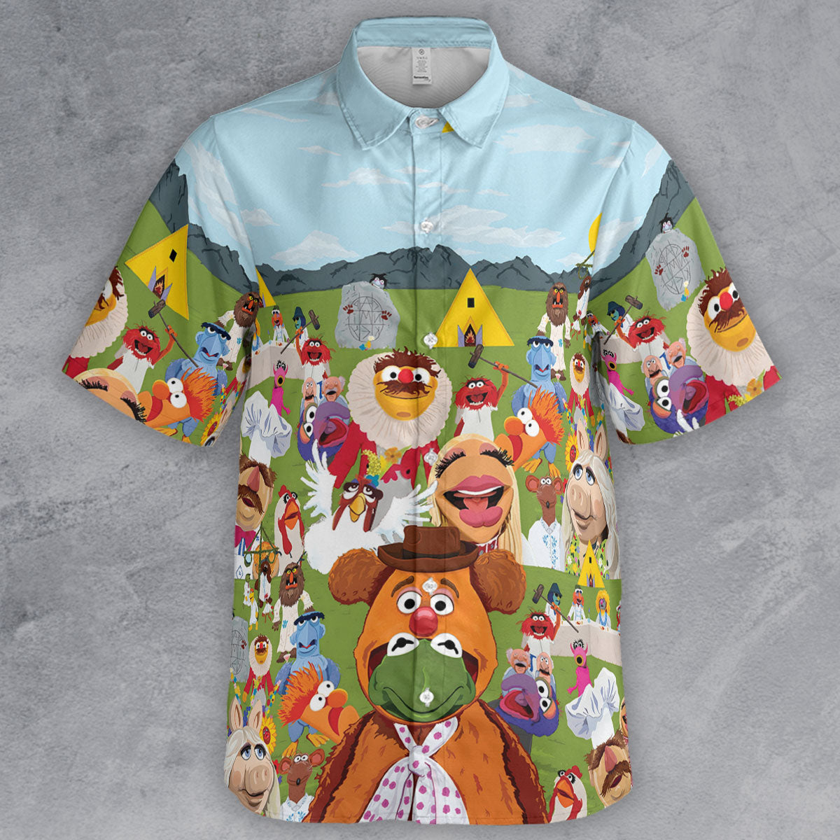 Short Sleeve Button Shirt - Q2ELSUTK