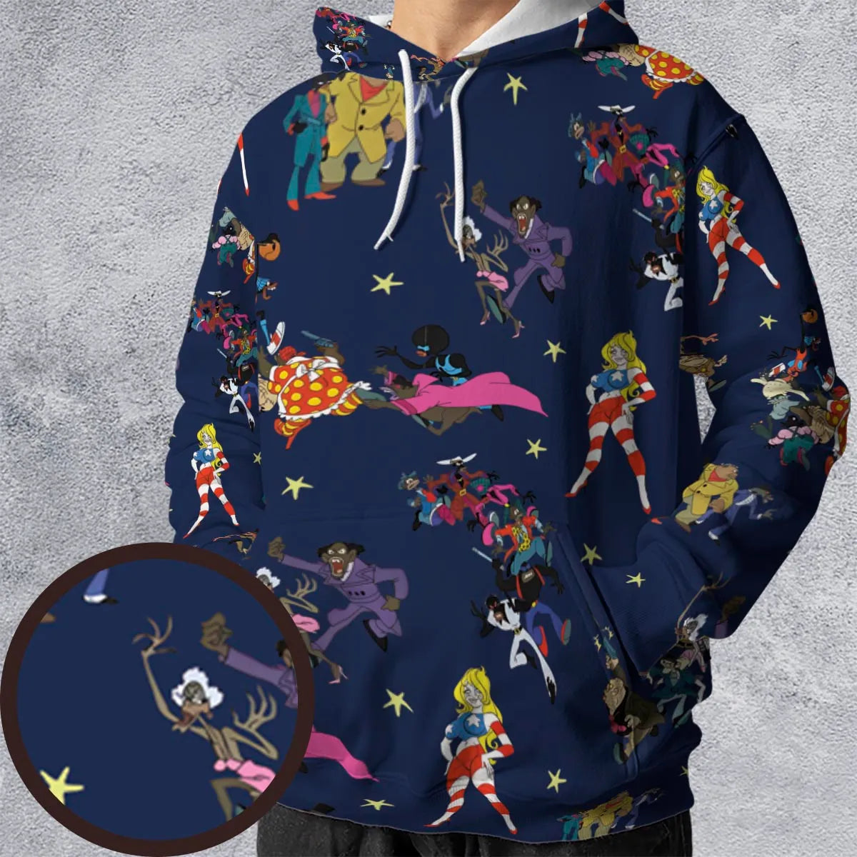 Full Print Hoodie - AVR5UTKV