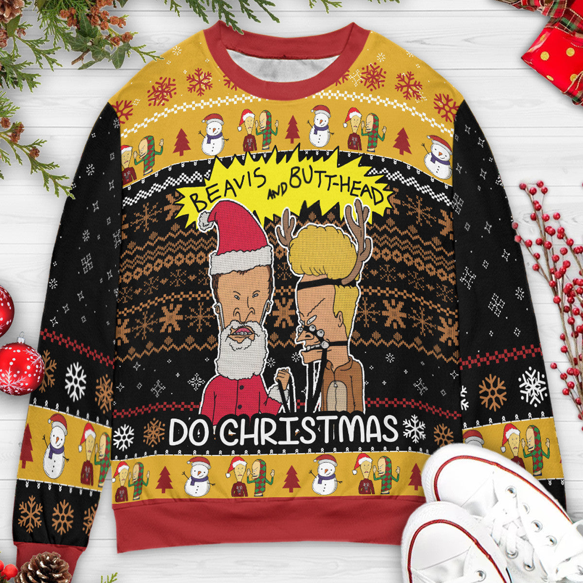 Ugly Christmas Sweatshirt - T855LP9R