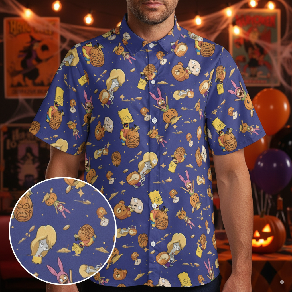 Short Sleeve Button Shirt - KFJAUYJD