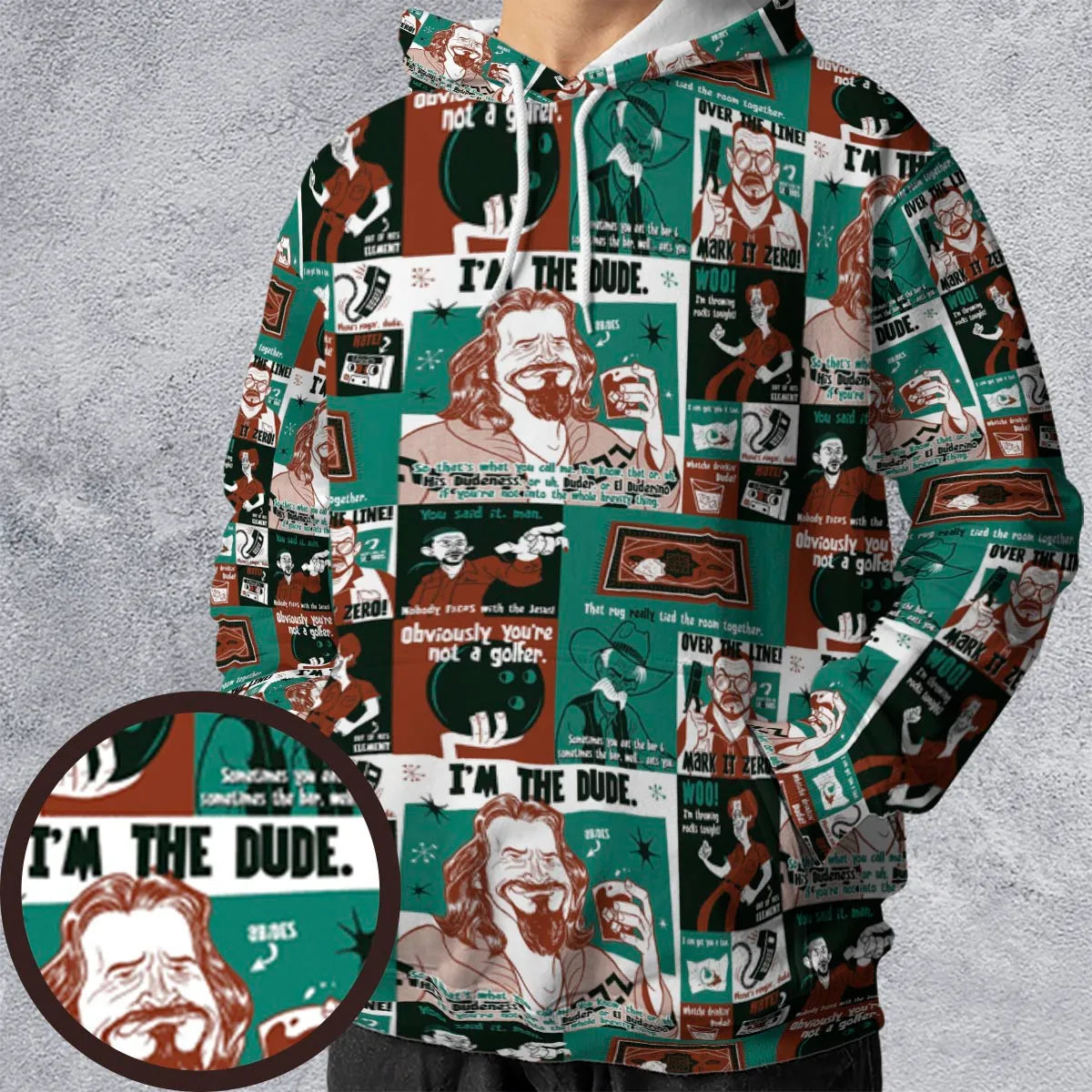 Full Print Hoodie - 4DVK3WEV