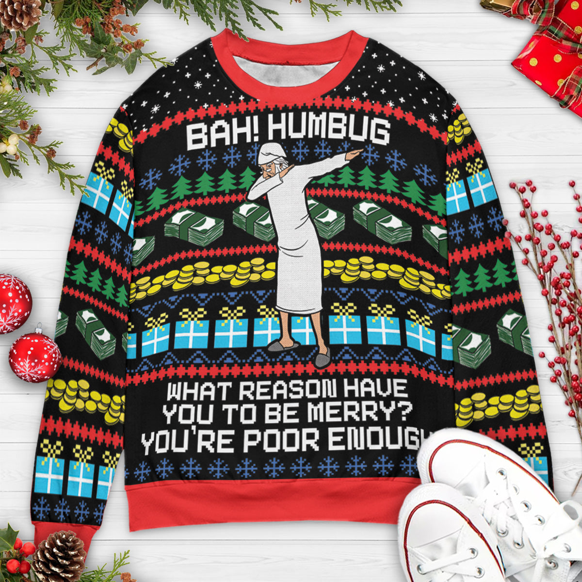 Ugly Christmas Sweatshirt - 39JAM6G8