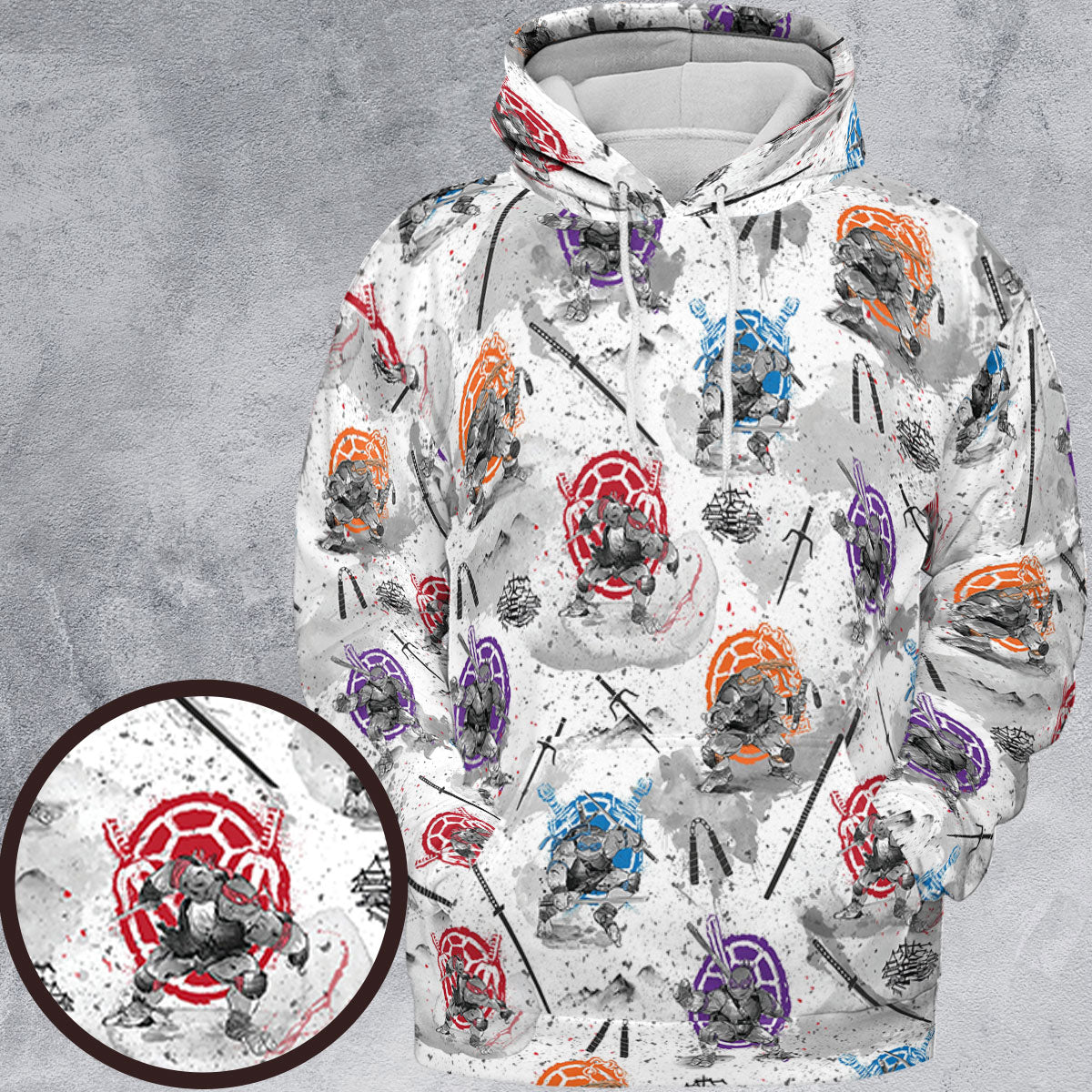 Full Print Hoodie - 7YQQJDP2