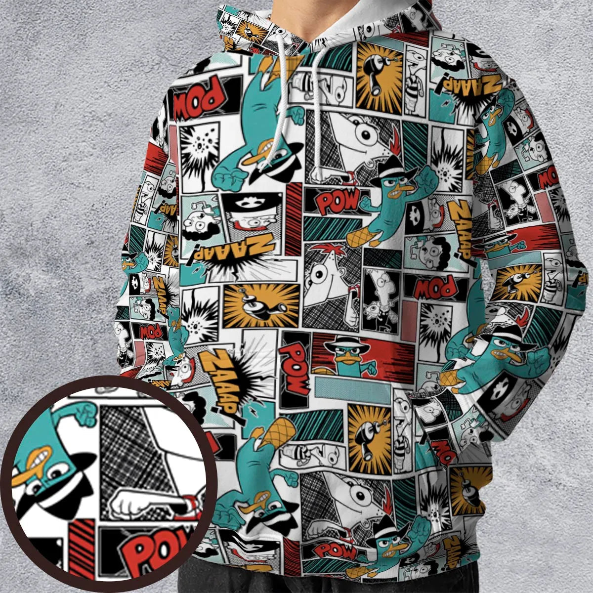 Full Print Hoodie - P791F1DC