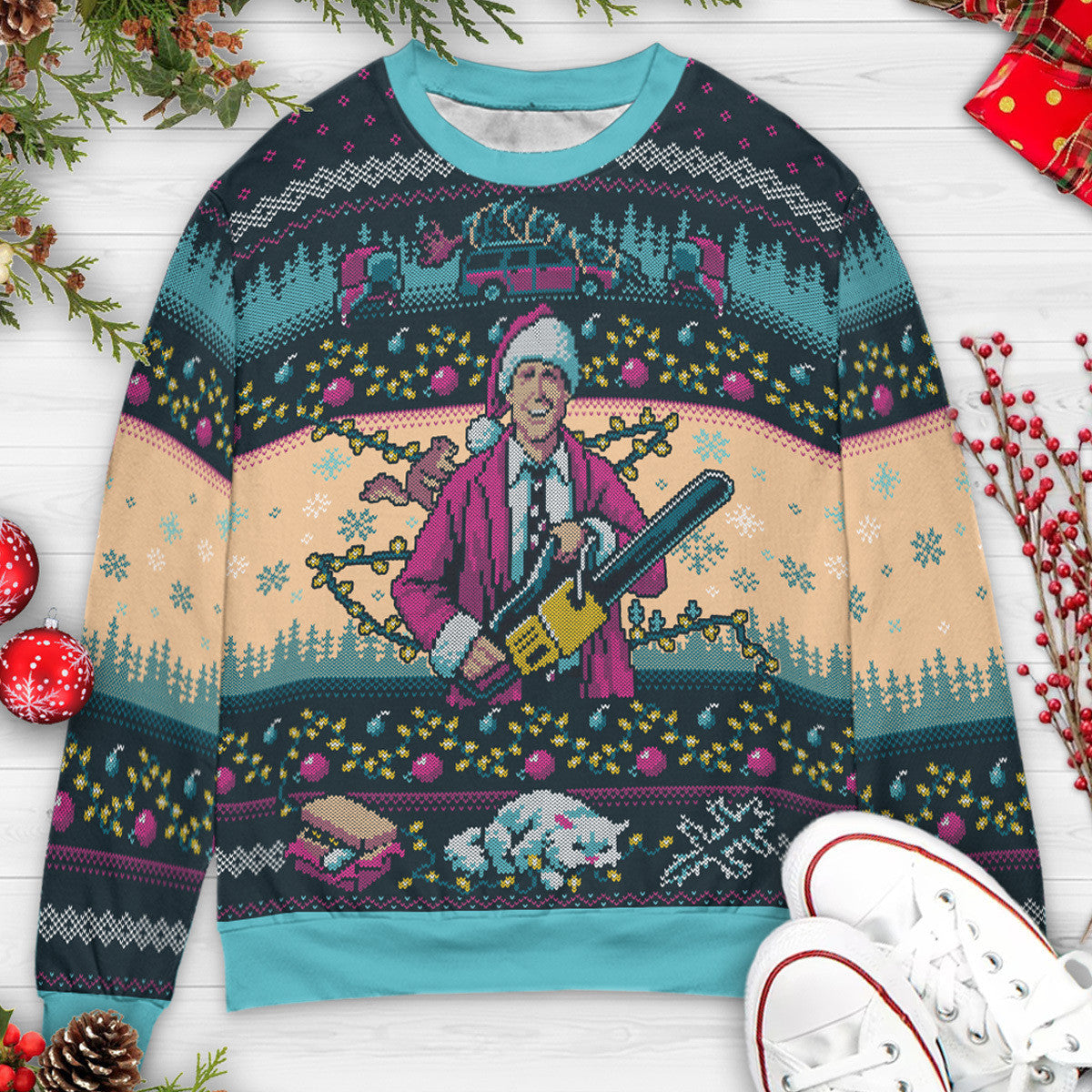 Ugly Christmas Sweatshirt - CPC97BAG