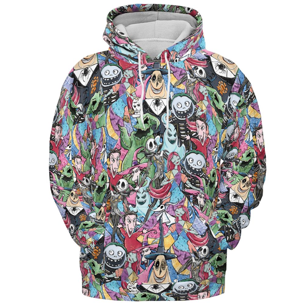 All-over Print Hoodie - 6YV2Z6NP -  - 2
