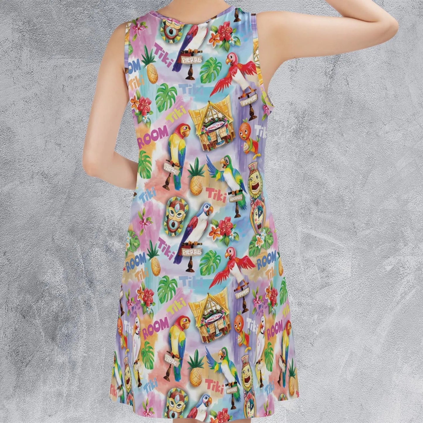Casual Sleeveless Dress - GRJ3LTHZ