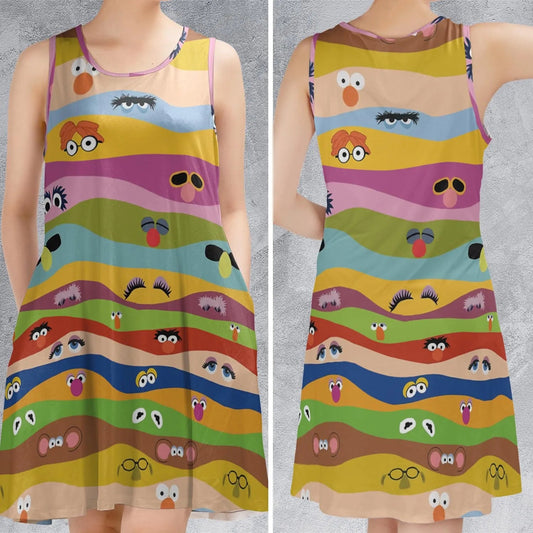 Casual Sleeveless Dress - 9EGTMA9D