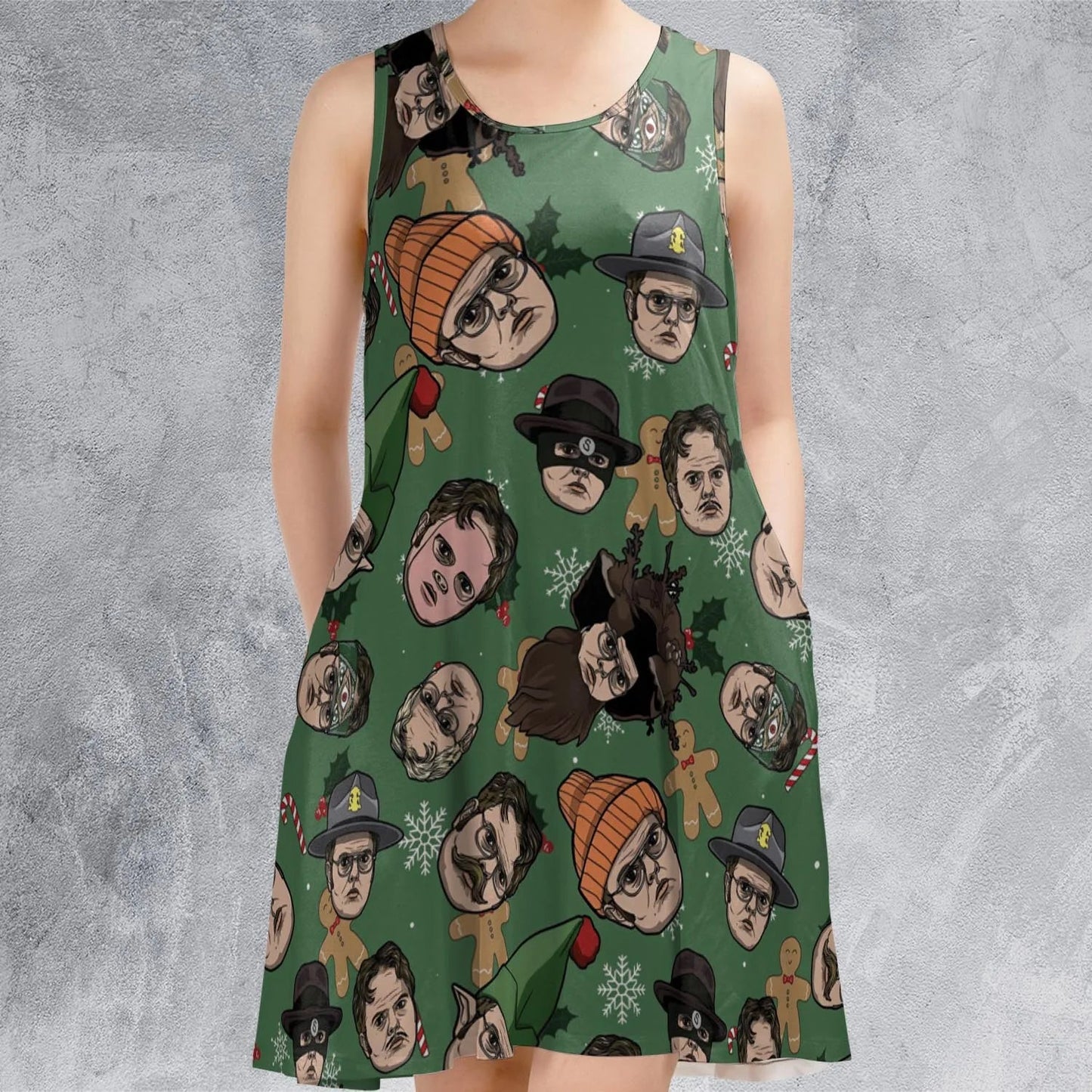 Casual Sleeveless Dress - XL2W8UXC
