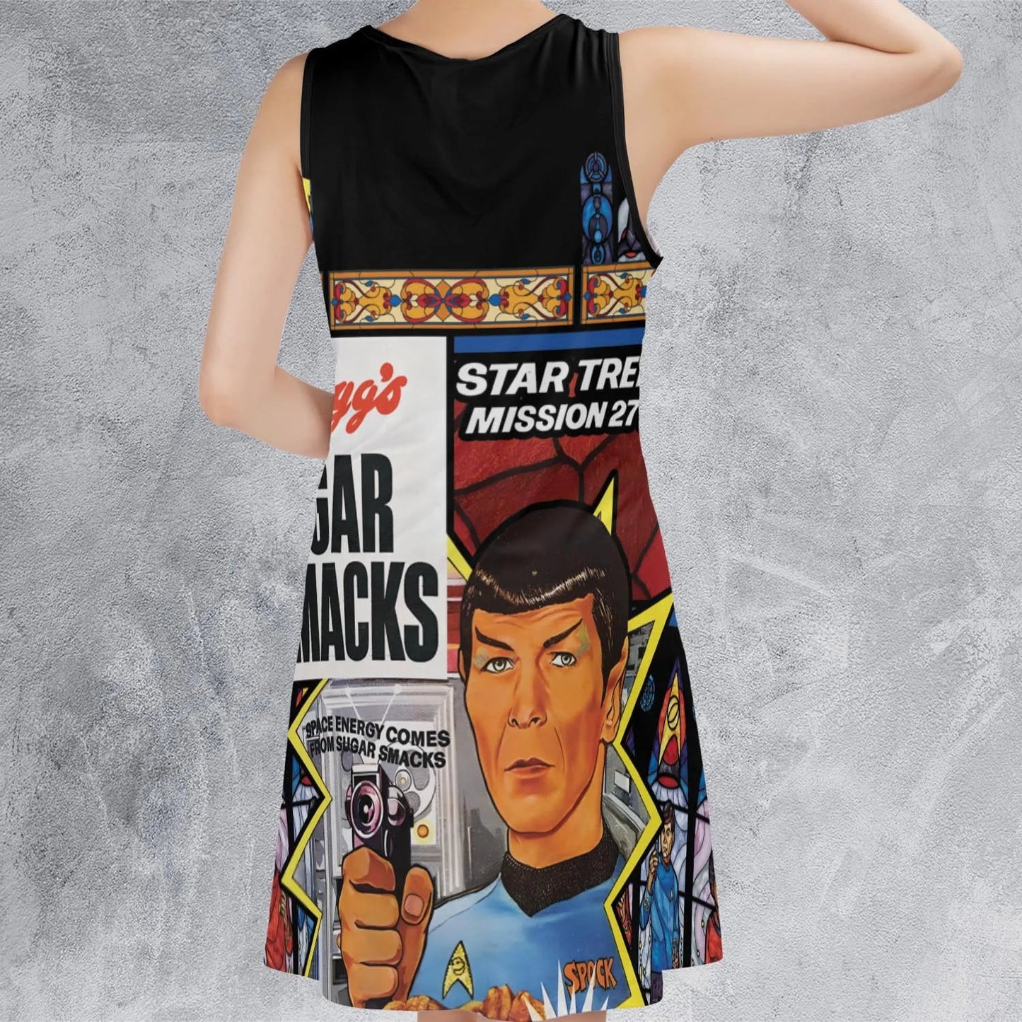 Casual Sleeveless Dress - 5ZLRD8Y1