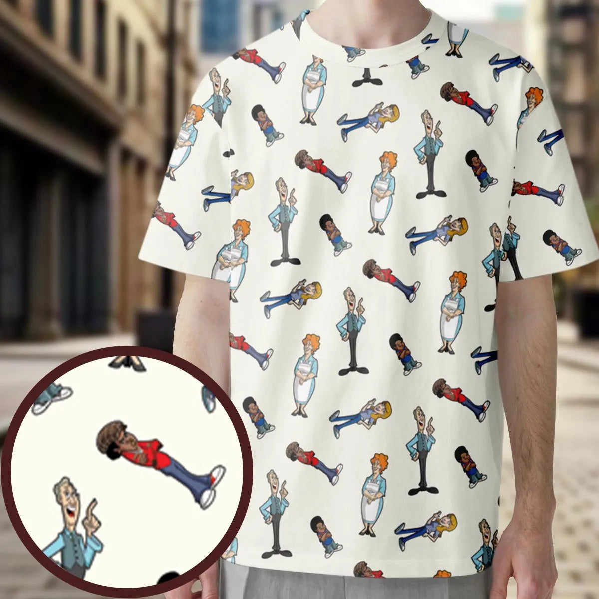 Full Print T-Shirt - B6WS5WP4