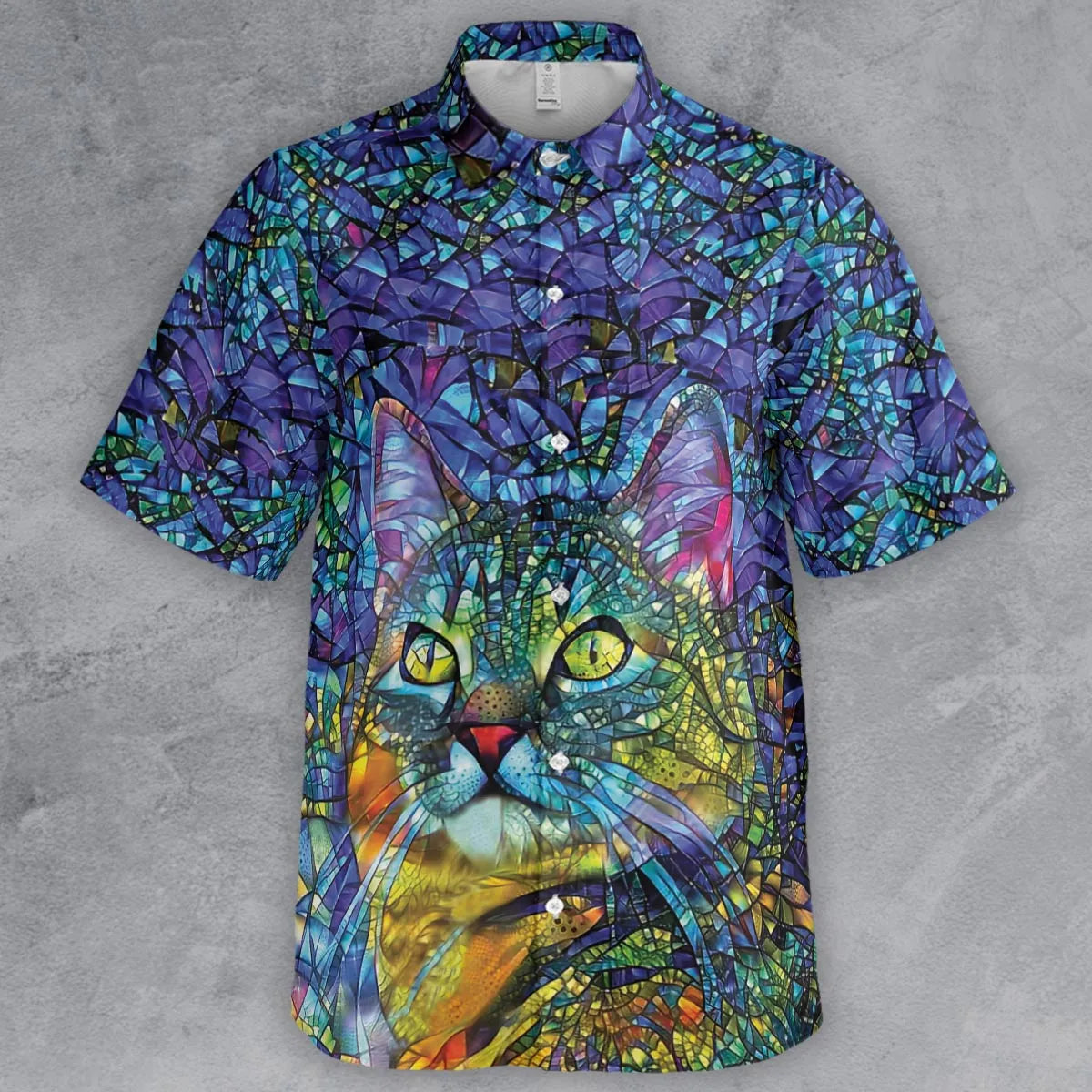 Short Sleeve Button Shirt - B7NRGESC