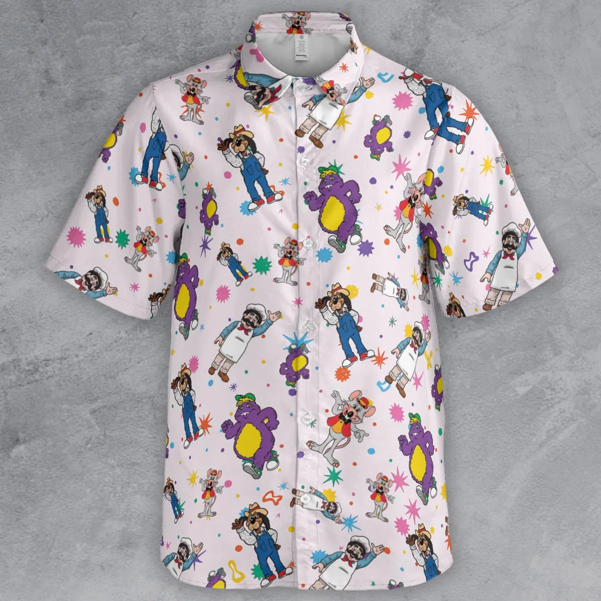 Short Sleeve Button Shirt - WJYYCUXZ