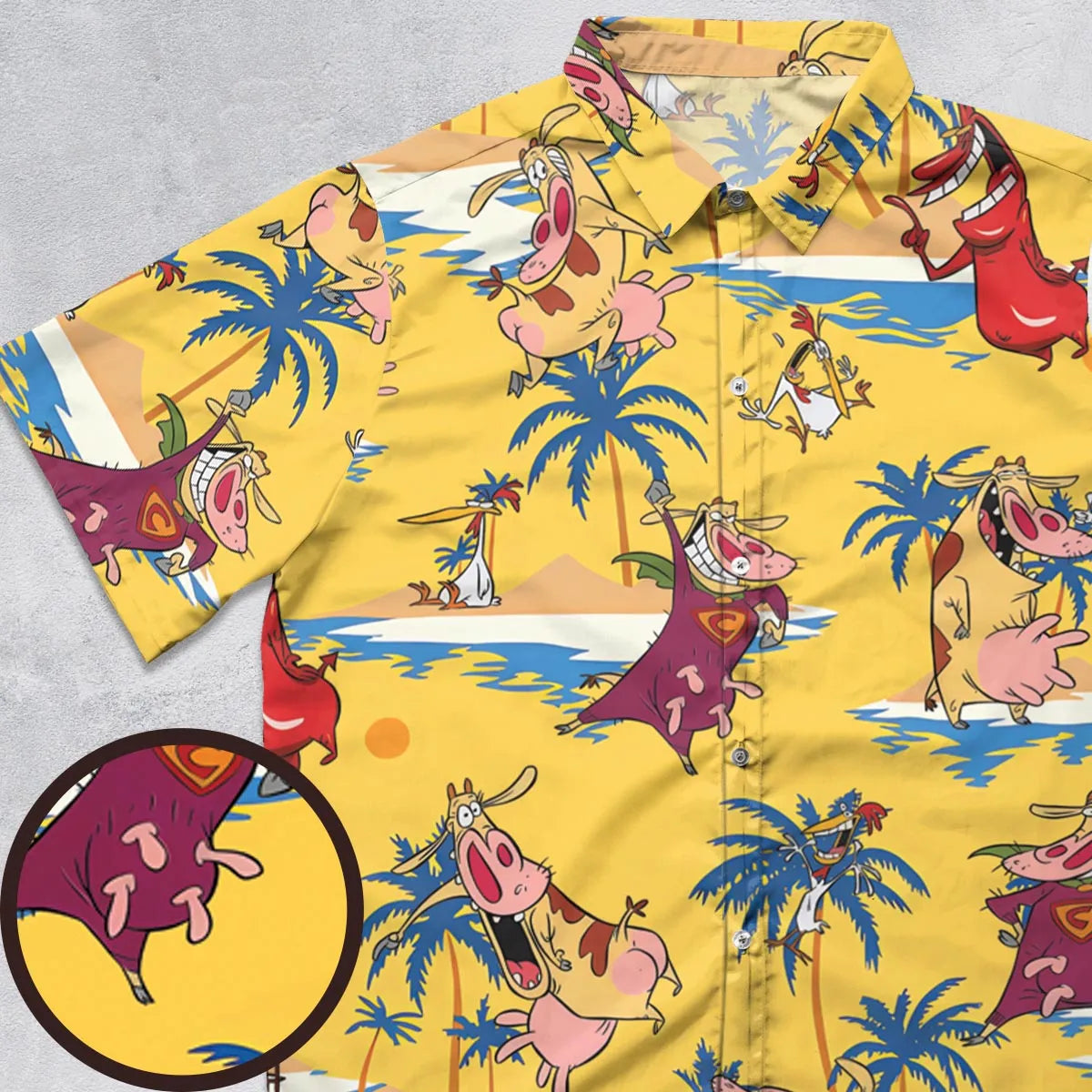 Short Sleeve Button Shirt - 9QHW87N3