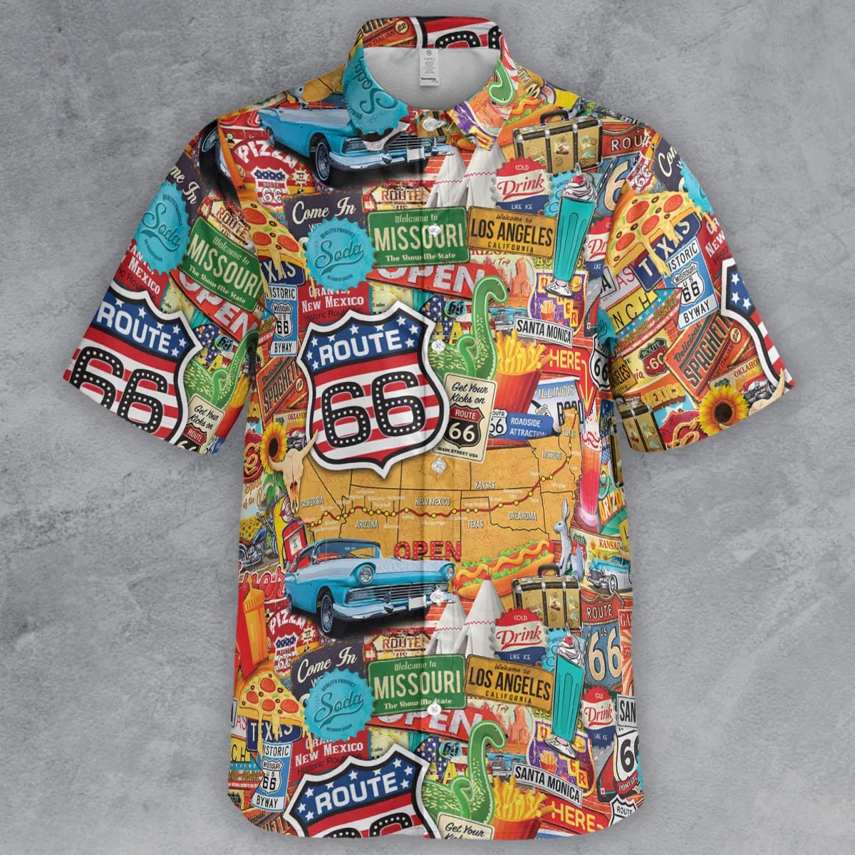 Short Sleeve Button Shirt - 6SLRFMCQ