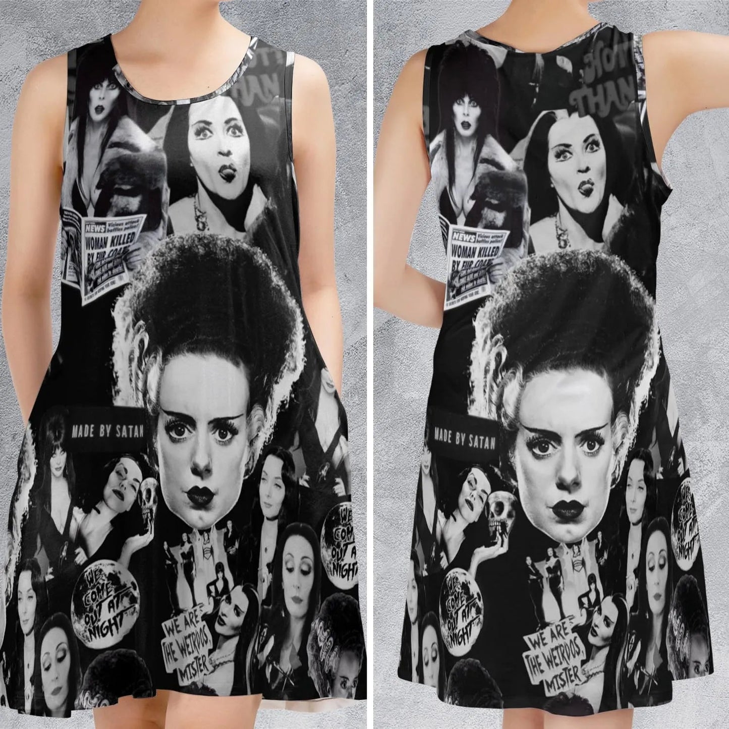 Casual Sleeveless Dress - 9DR1V4E7