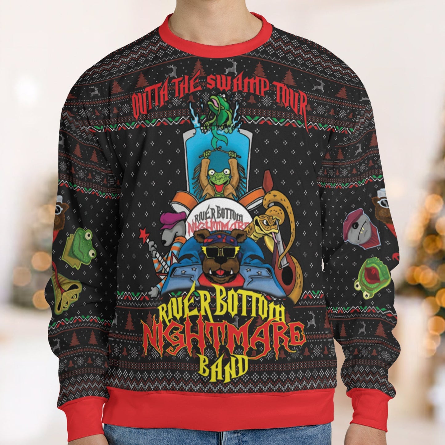 Ugly Christmas Sweatshirt - QKE4TPJG