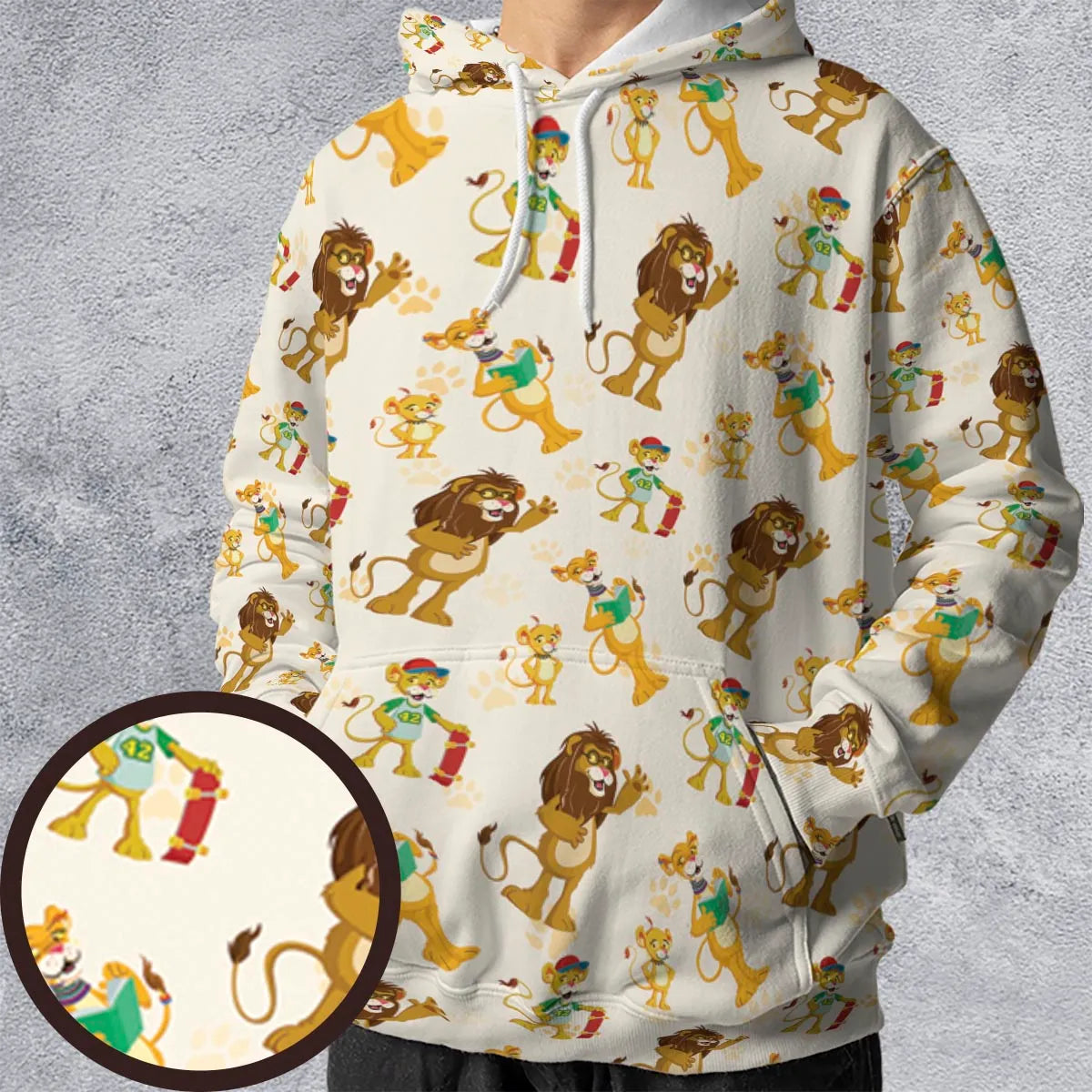 Full Print Hoodie - ZBWED2F7