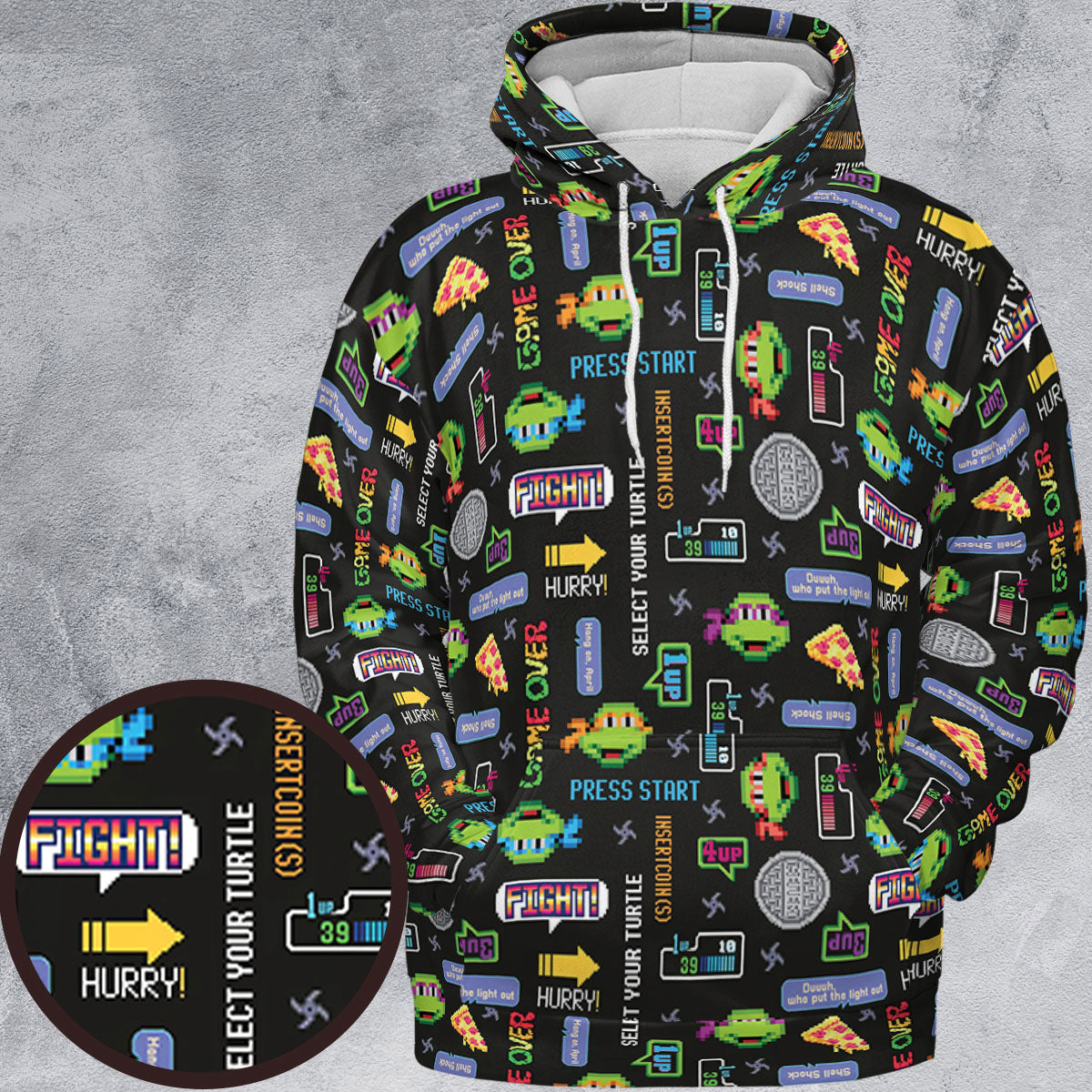 Full Print Hoodie - FEX38N87