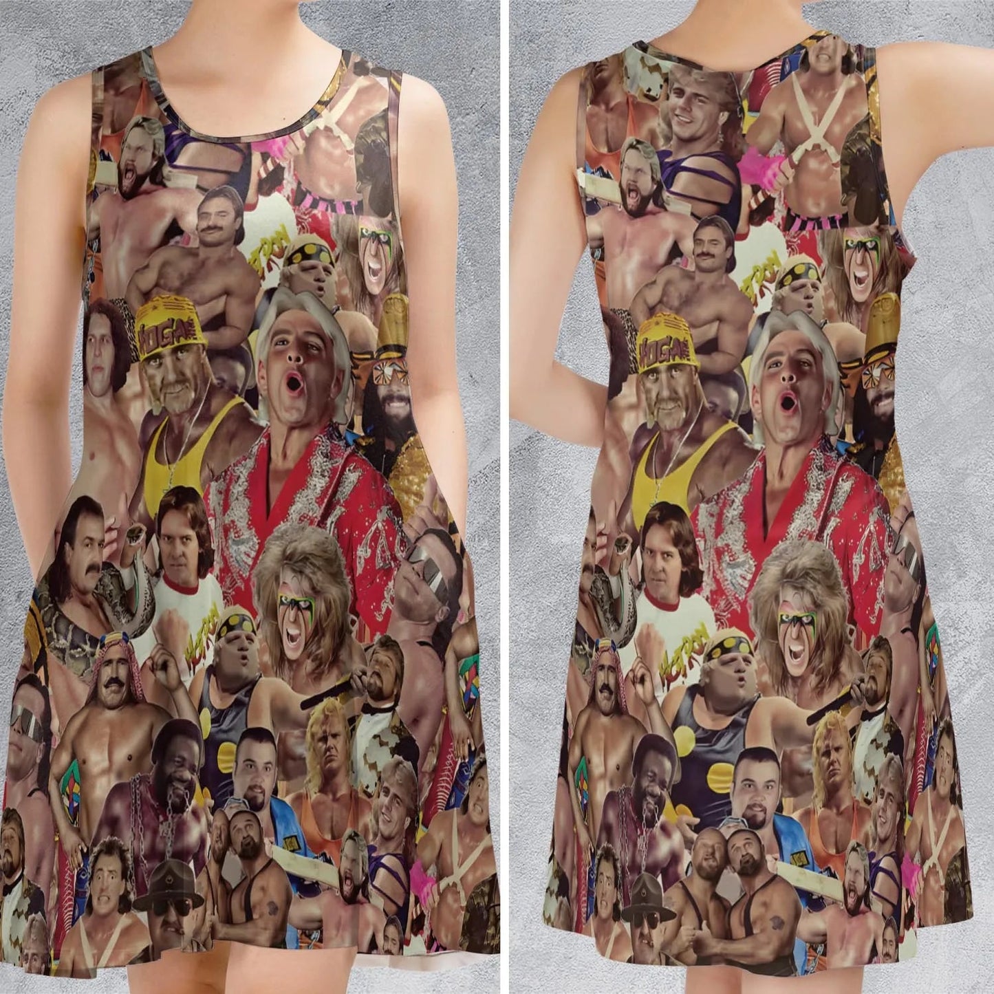 Casual Sleeveless Dress - GU8UA944