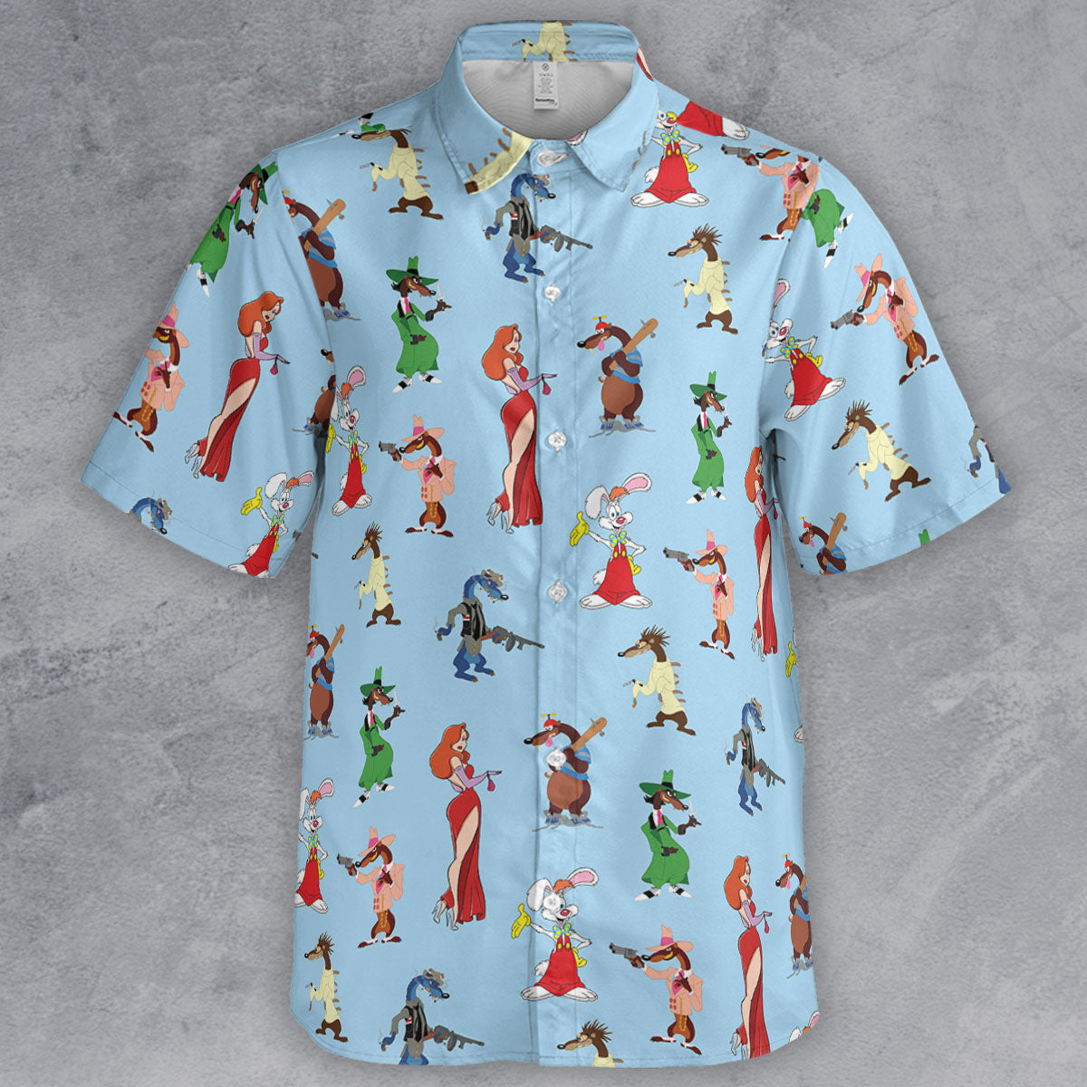 Short Sleeve Button Shirt - GVDXFEFF