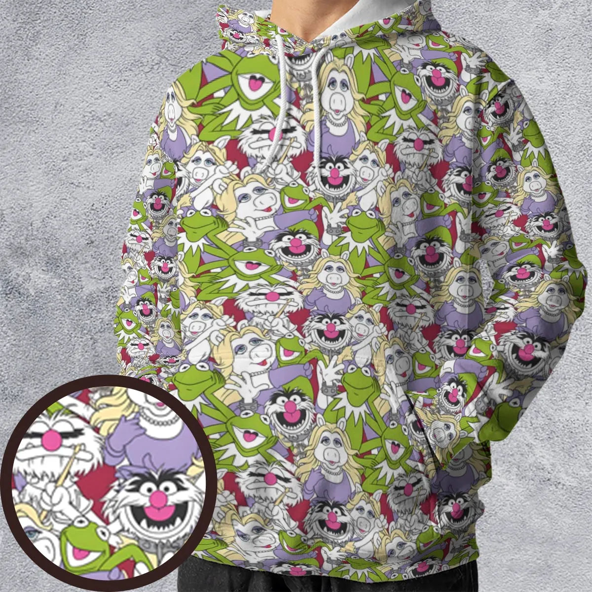 Full Print Hoodie - YH4CVUWF
