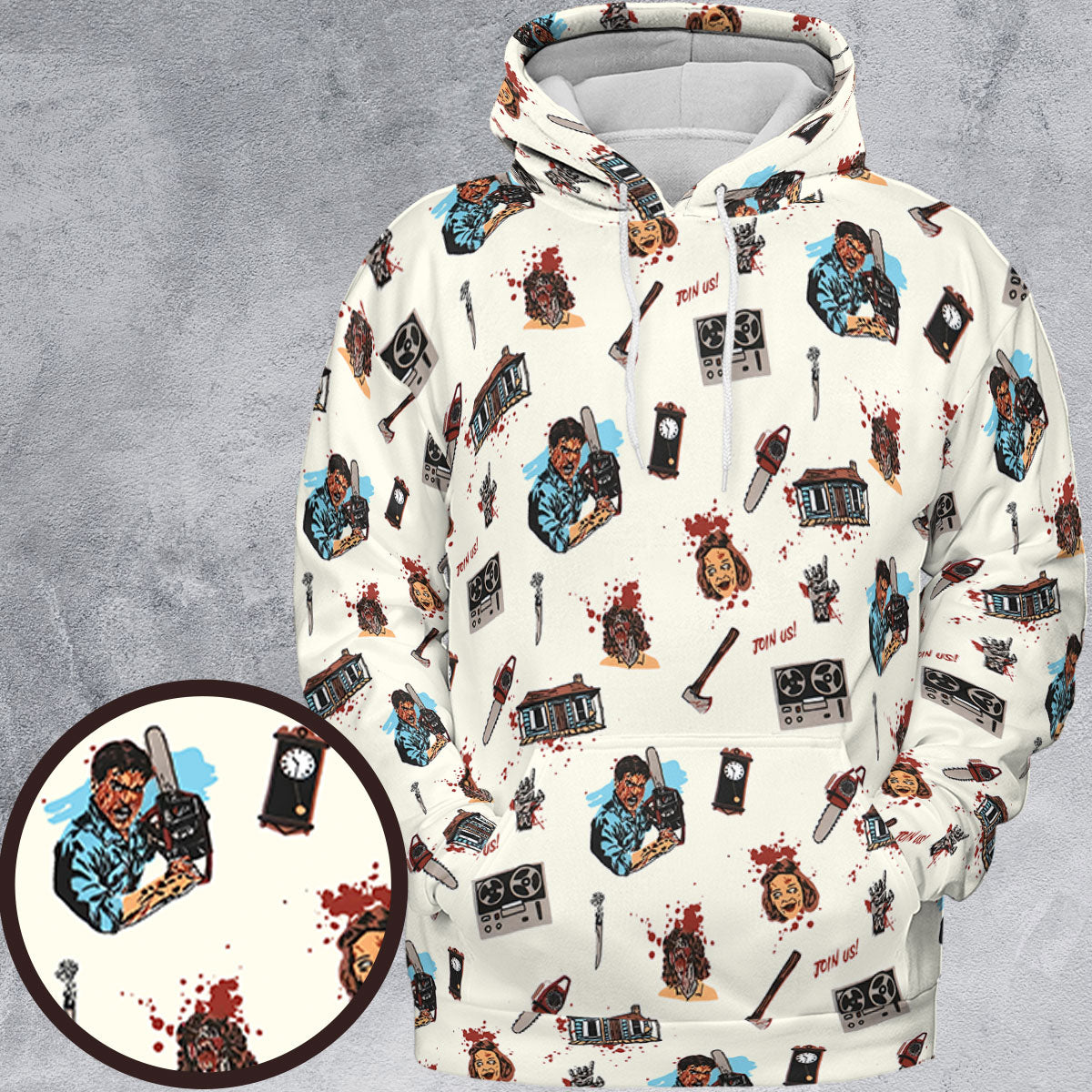 Full Print Hoodie - NVWNTA5K