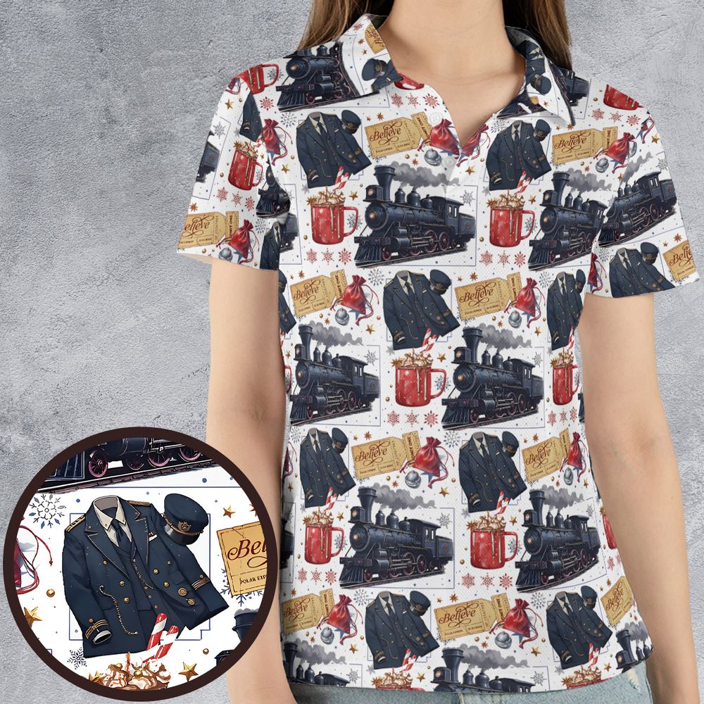 AOP Men/Women Polo Shirt - GZLWZV98 -  - 4