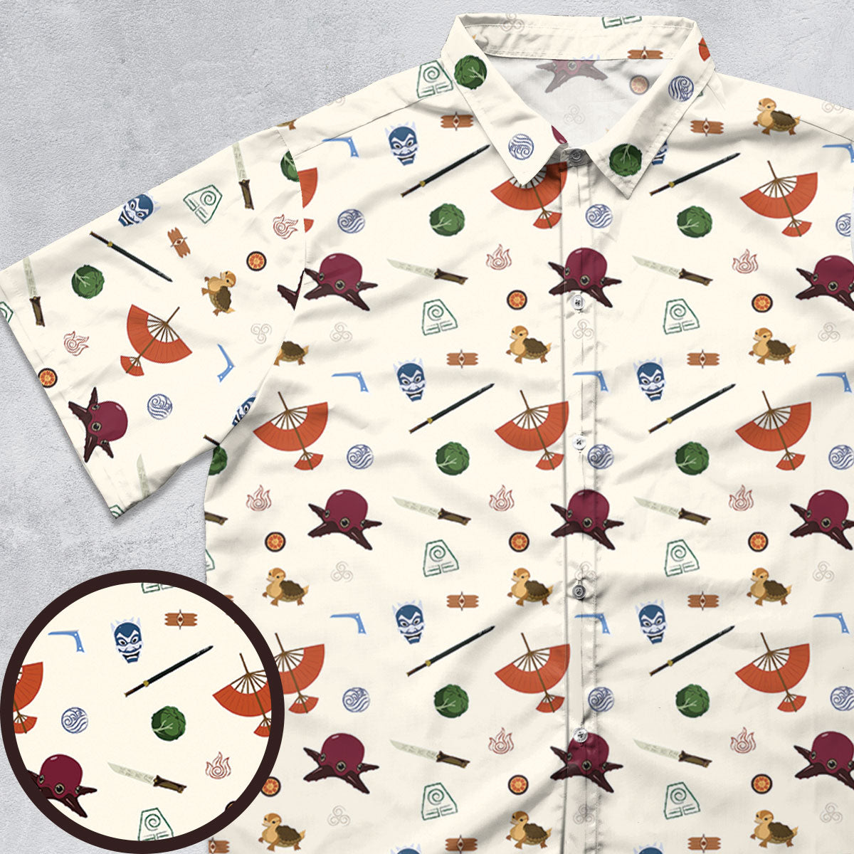 Short Sleeve Button Shirt - KMTNKJMQ