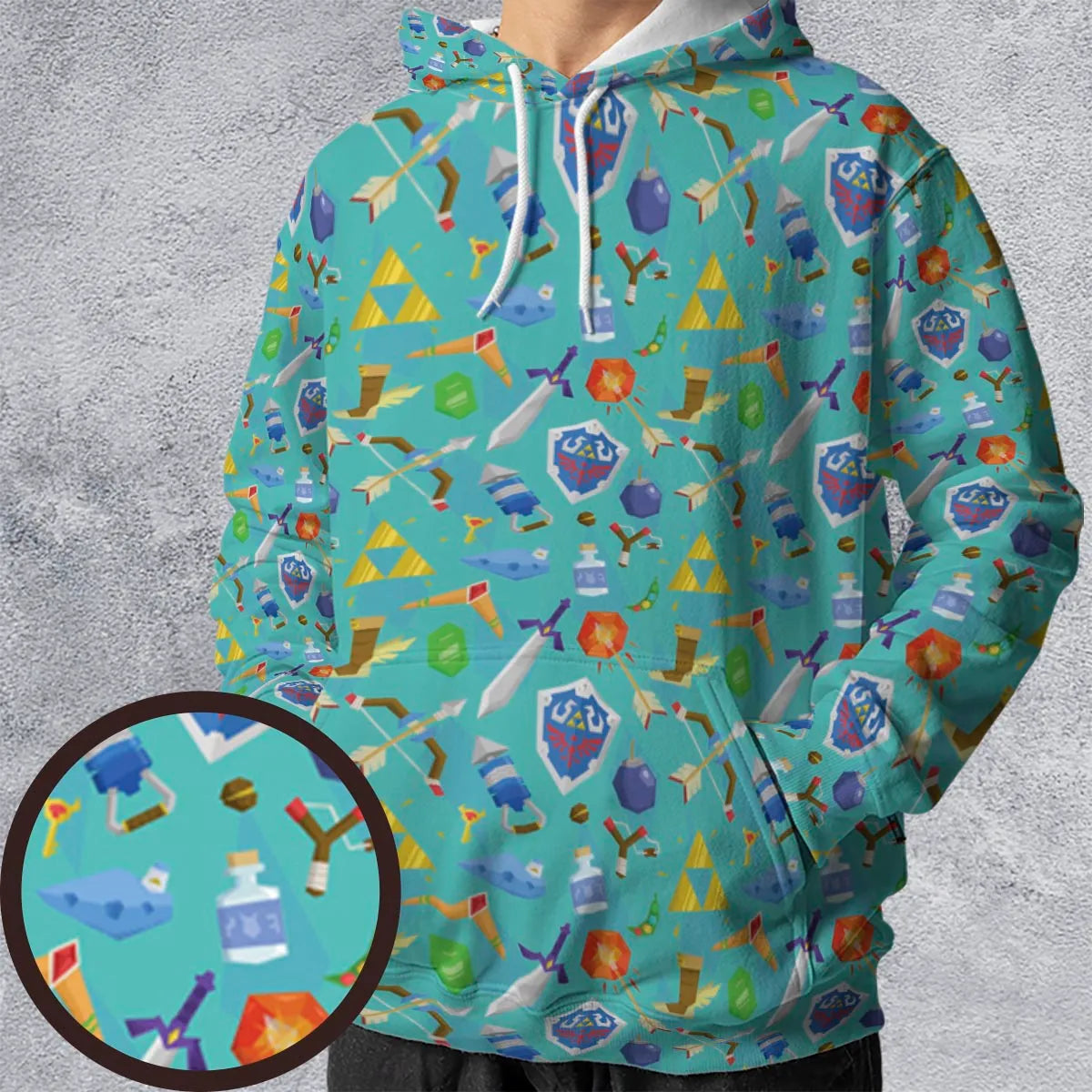 Full Print Hoodie - UFFF7LTA