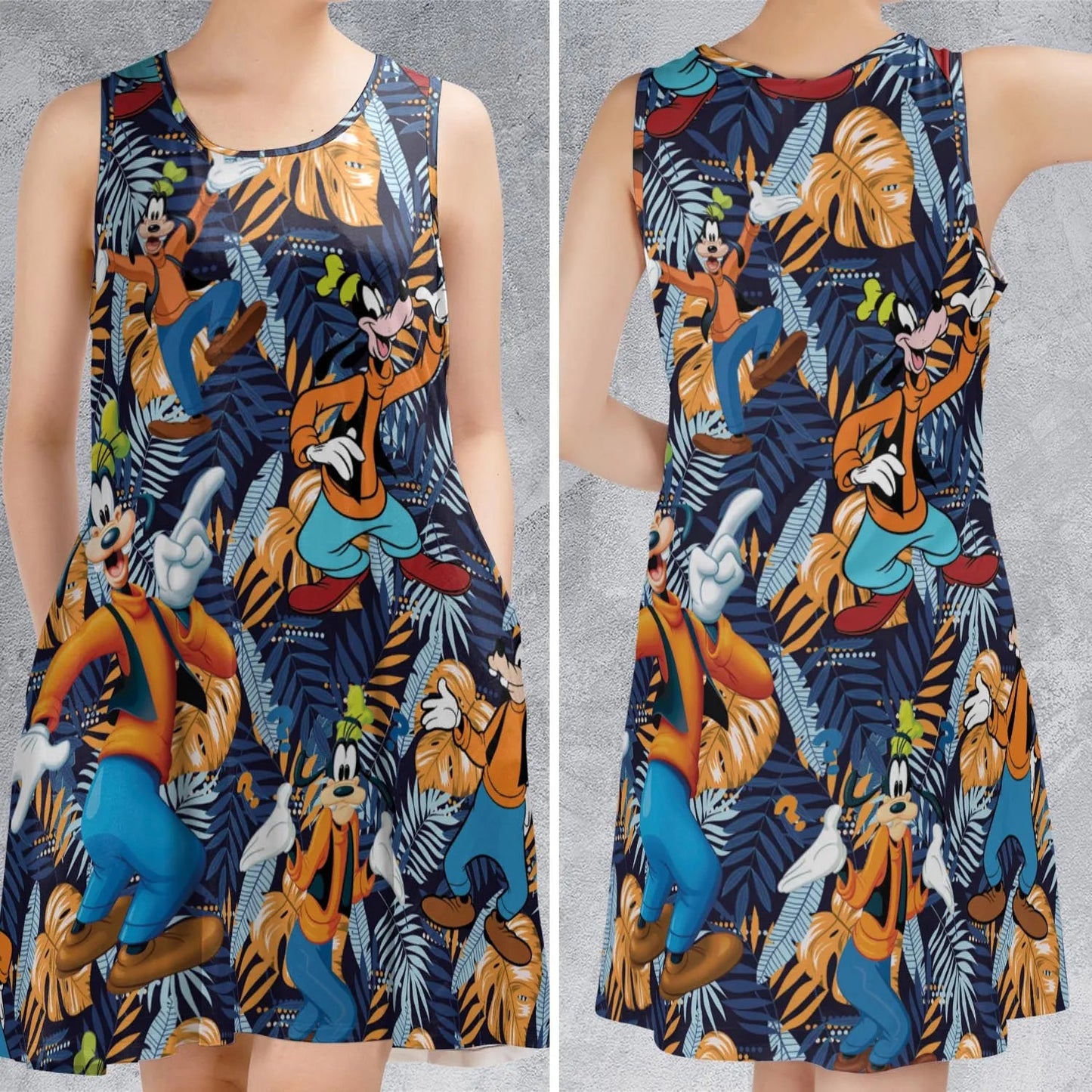 Casual Sleeveless Dress - Y7VZCQZY
