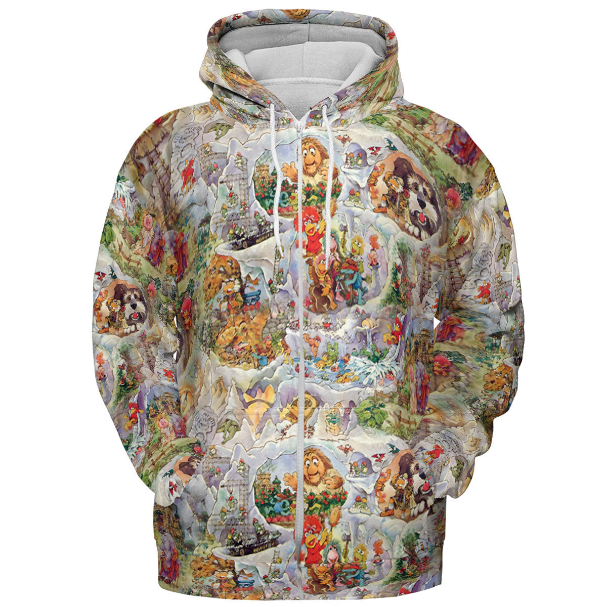 Full Print Hoodie - ZLE48P77