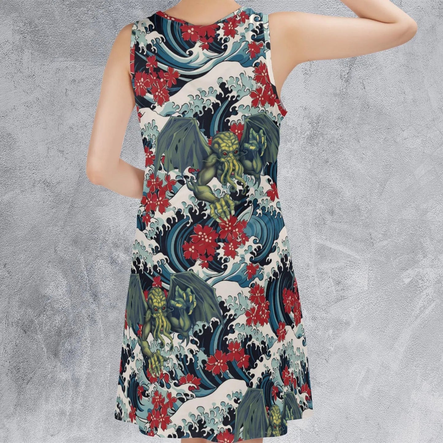 Casual Sleeveless Dress - SNB2WGBM