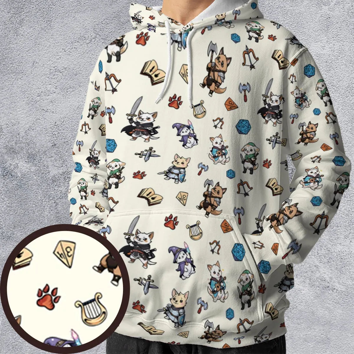 Full Print Hoodie - WYL649NN