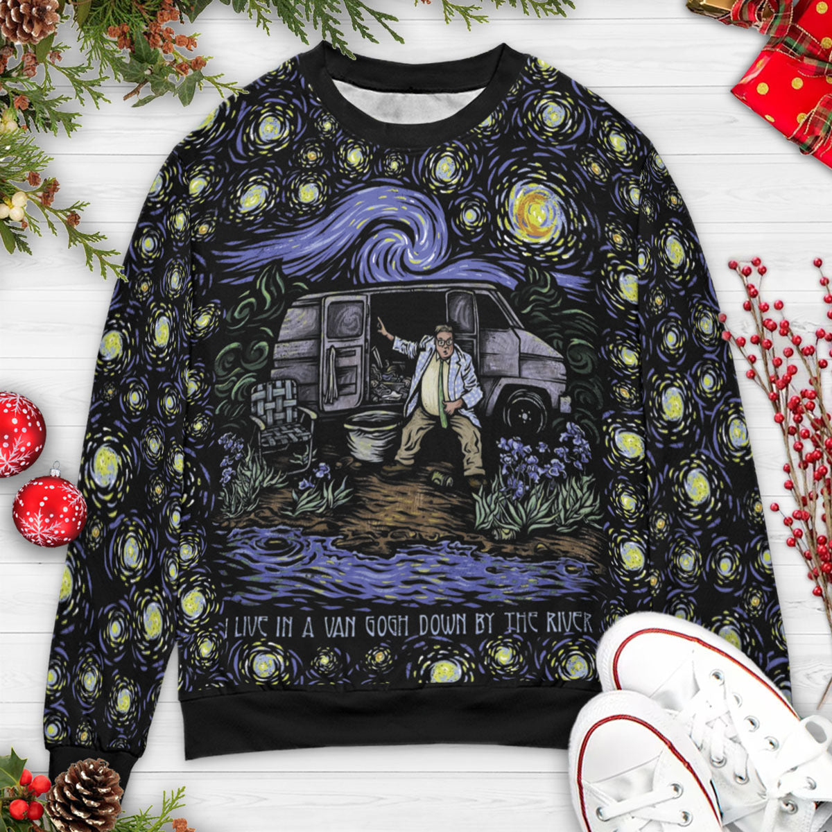 Ugly Christmas Sweatshirt - D2T7H5MG