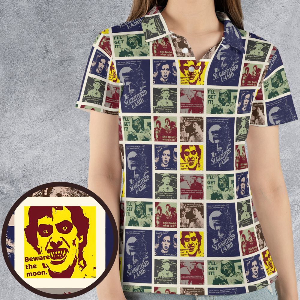 AOP Men/Women Polo Shirt - 48DXH8EE -  - 4