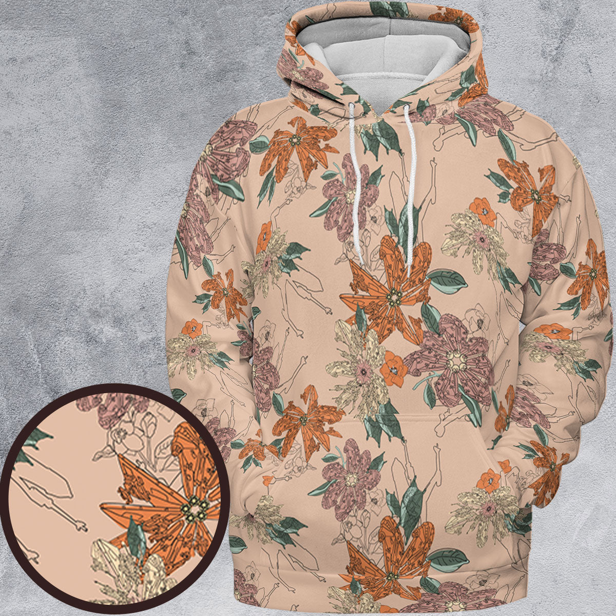 Full Print Hoodie - SCJKGQZS