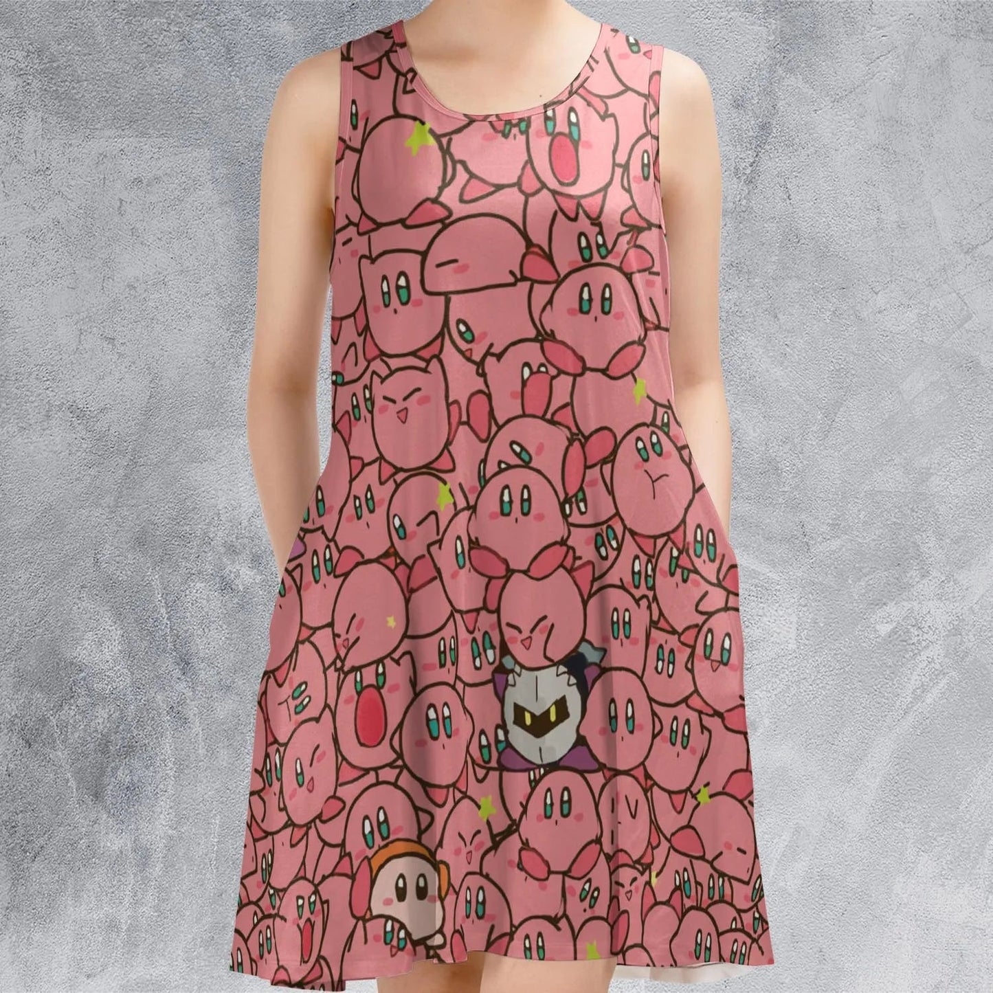 Casual Sleeveless Dress - CK3VC41M