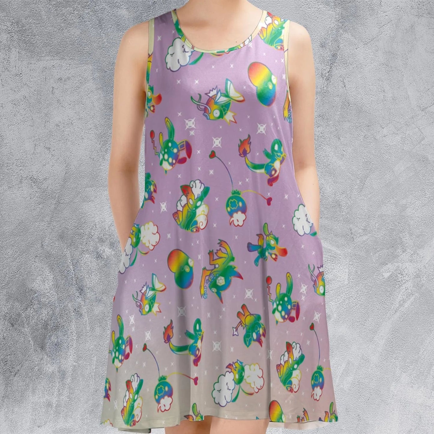Casual Sleeveless Dress - G4A793SV