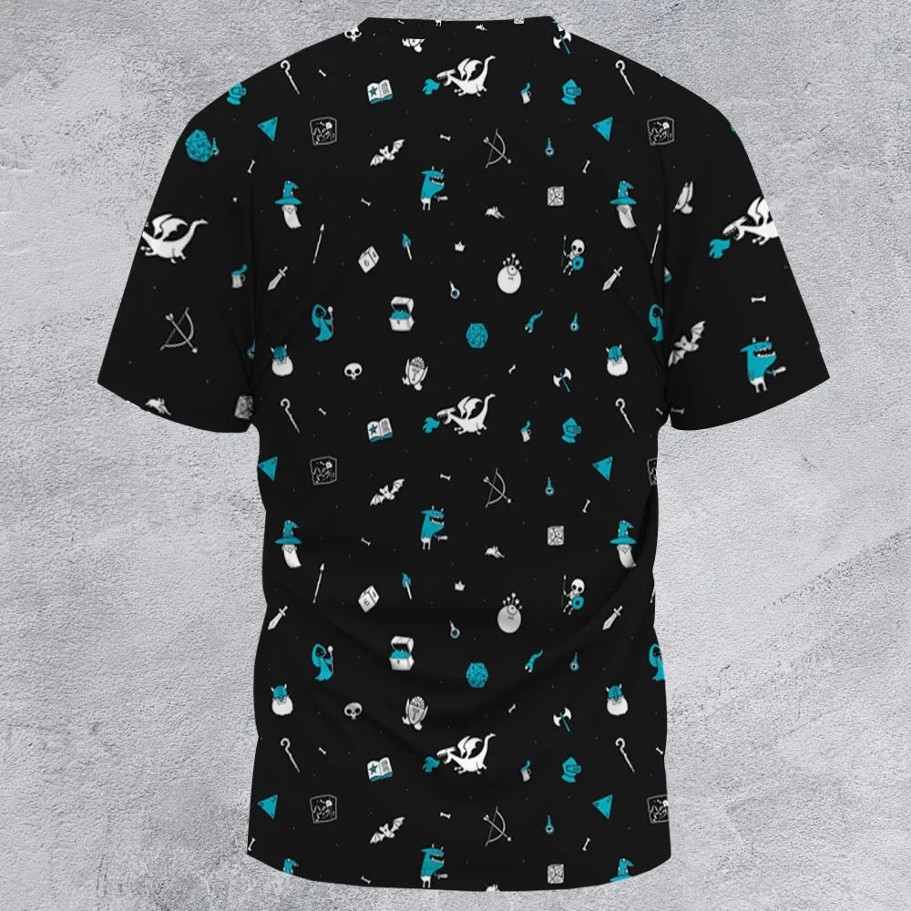 Full Print T-Shirt - DJ9H6YCS